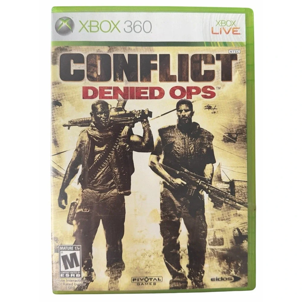 Conflict: Denied Ops (Microsoft Xbox 360, 2008) -  Tested Working